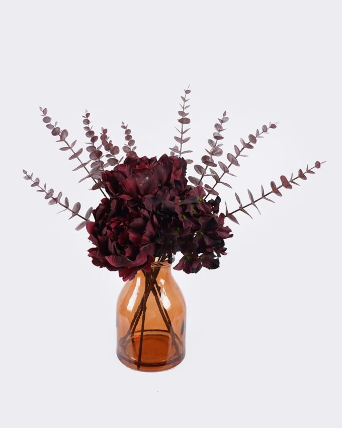 Artificial Flower 40*35*44cm Peony hydrangea in Glass ware GS-06925029 2026Mar YeahFlower is one of Chinese leading OEM manufacturers and exporters , supplying the silk flowers, wholesale artificial trees