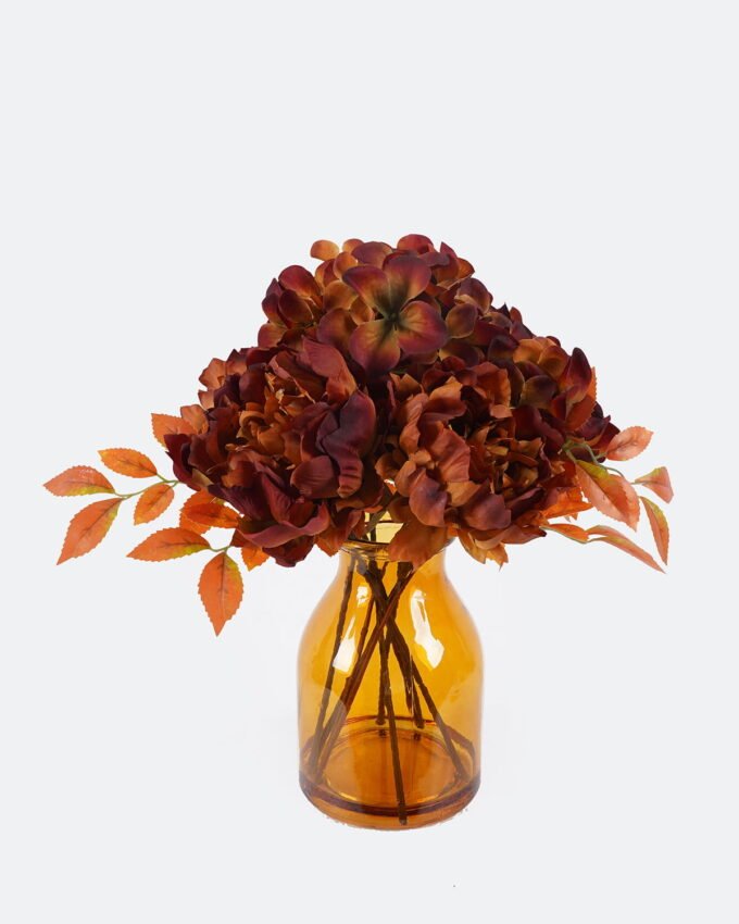 Artificial Flower 35*28*35cm Peony hydrangea in Glass ware GS-06925032 2026Mar YeahFlower is one of Chinese leading OEM manufacturers and exporters , supplying the silk flowers, wholesale artificial trees