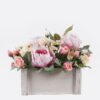 Artificial Flower 36*25*30cm Peony rose arrangement in wooden box GS-03325084 2026Mar YeahFlower is one of Chinese leading OEM manufacturers and exporters , supplying the silk flowers, wholesale artificial trees