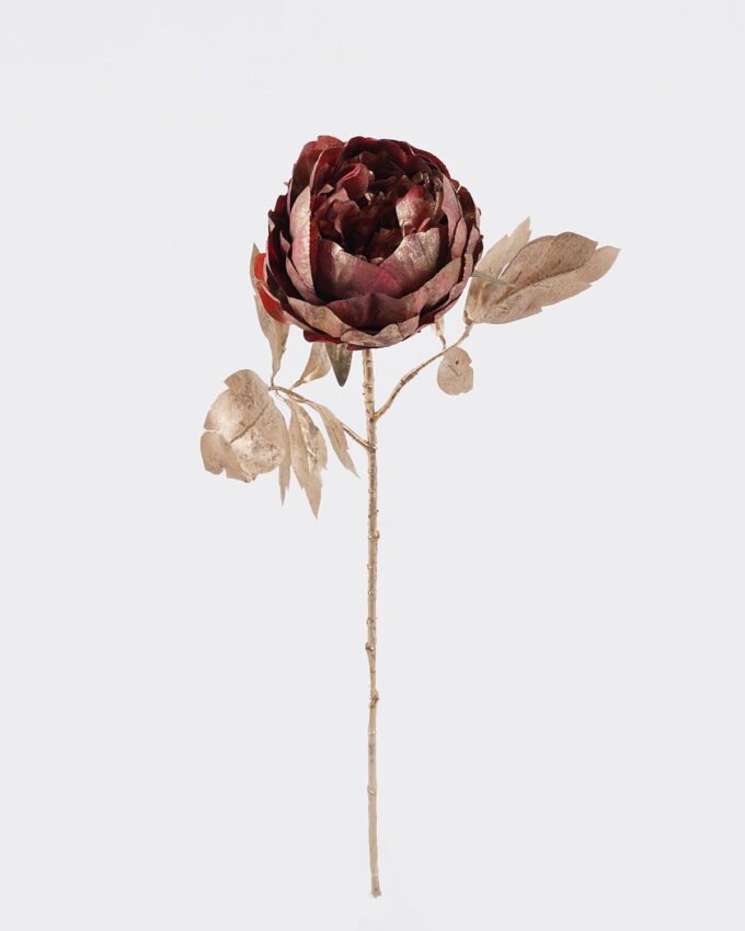 Artificial Flower 10*8*54cm Peony single stem/2 lvs GS-15425079-R2 2026Mar YeahFlower is one of Chinese leading OEM manufacturers and exporters , supplying the silk flowers, wholesale artificial trees