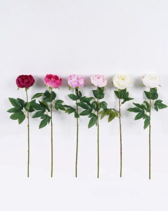 Artificial Flower 16*7*60cm Peony single stem/moist real touch GS-46125003 2026Apr YeahFlower is one of Chinese leading OEM manufacturers and exporters , supplying the silk flowers, wholesale artificial trees