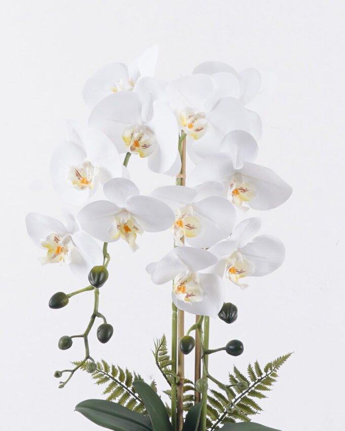 Artificial Flower 27*17*56cm Phalaenopsis *2 in PP pot GS-76325013 2026May 3,000+ sqm showroom with thousands of artificial flowers, plants & trees ready for global sourcing.