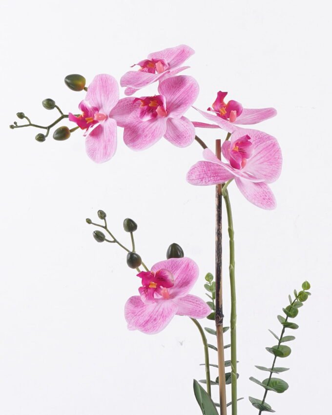 Artificial Flower 31*16*52cm Phalaenopsis *2 in PP pot GS-76325017 2026May 3,000+ sqm showroom with thousands of artificial flowers, plants & trees ready for global sourcing.