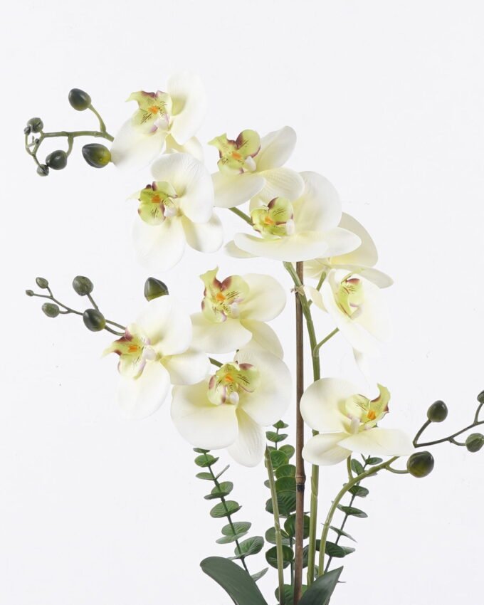 Artificial Flower 30*20*59cm Phalaenopsis *3 in PP pot GS-76325016 2026May 3,000+ sqm showroom with thousands of artificial flowers, plants & trees ready for global sourcing.