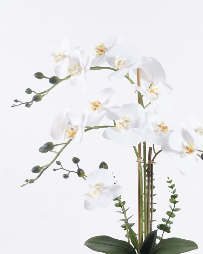 Artificial Flower 30*22*69cm Phalaenopsis *4 in PP pot GS-76325015 2026May 3,000+ sqm showroom with thousands of artificial flowers, plants & trees ready for global sourcing.