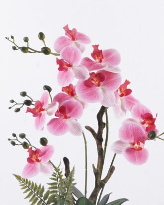 Artificial Flower 45*18*56cm Phalaenopsis *4 in PP pot GS-76325021 2026May 3,000+ sqm showroom with thousands of artificial flowers, plants & trees ready for global sourcing.