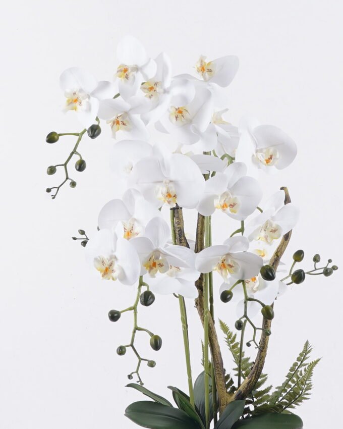 Artificial Flower 52*30*77cm Phalaenopsis *5 in PP pot GS-76325019 2026May 3,000+ sqm showroom with thousands of artificial flowers, plants & trees ready for global sourcing.