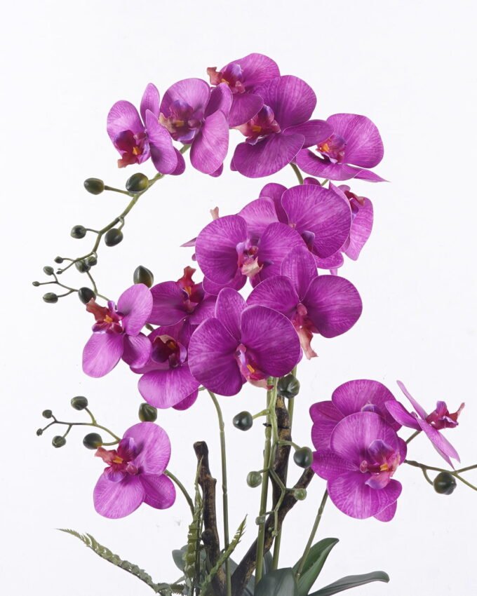 Artificial Flower 45*23*66cm Phalaenopsis *5 in PP pot GS-76325020 2026May 3,000+ sqm showroom with thousands of artificial flowers, plants & trees ready for global sourcing.