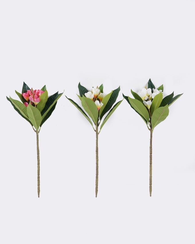 Artificial Flower 20*17*57cm Plumeria single stem/9 lvs GS-70225011 2026Apr YeahFlower is one of Chinese leading OEM manufacturers and exporters , supplying the silk flowers, wholesale artificial trees