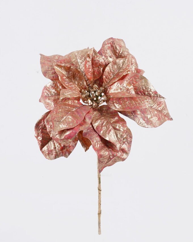 Artificial Flower 23*12*34cm Poinsettia single stem GS-15425083 2026Mar YeahFlower is one of Chinese leading OEM manufacturers and exporters , supplying the silk flowers, wholesale artificial trees