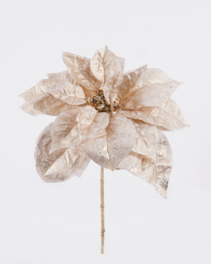 Artificial Flower 23*12*34cm Poinsettia single stem GS-15425083 2026Mar YeahFlower is one of Chinese leading OEM manufacturers and exporters , supplying the silk flowers, wholesale artificial trees