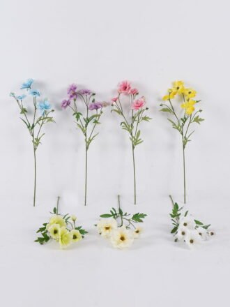 Artificial Flower 20*15*57cm Ranunculus asiaticus *3 single stem GS-14525041-Z1 2026Mar 3,000+ sqm showroom with thousands of artificial flowers, plants & trees ready for global sourcing.