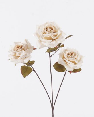 Artificial Flower 15*9*70cm Rose *3 single stem GS-71625029-W1 2026May 3,000+ sqm showroom with thousands of artificial flowers, plants & trees ready for global sourcing.