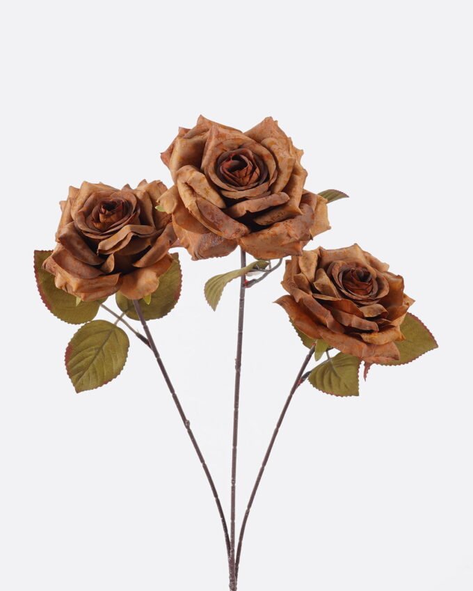 Artificial Flower 15*9*70cm Rose *3 single stem GS-71625029 2026May 3,000+ sqm showroom with thousands of artificial flowers, plants & trees ready for global sourcing.