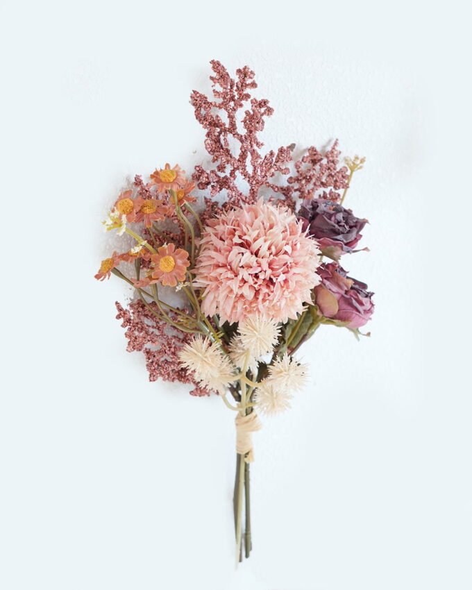 Artificial Flower 15*15*35cm Rose Chrysanthemum bundle GS-57925017-P2 2026Apr YeahFlower is one of Chinese leading OEM manufacturers and exporters , supplying the silk flowers, wholesale artificial trees