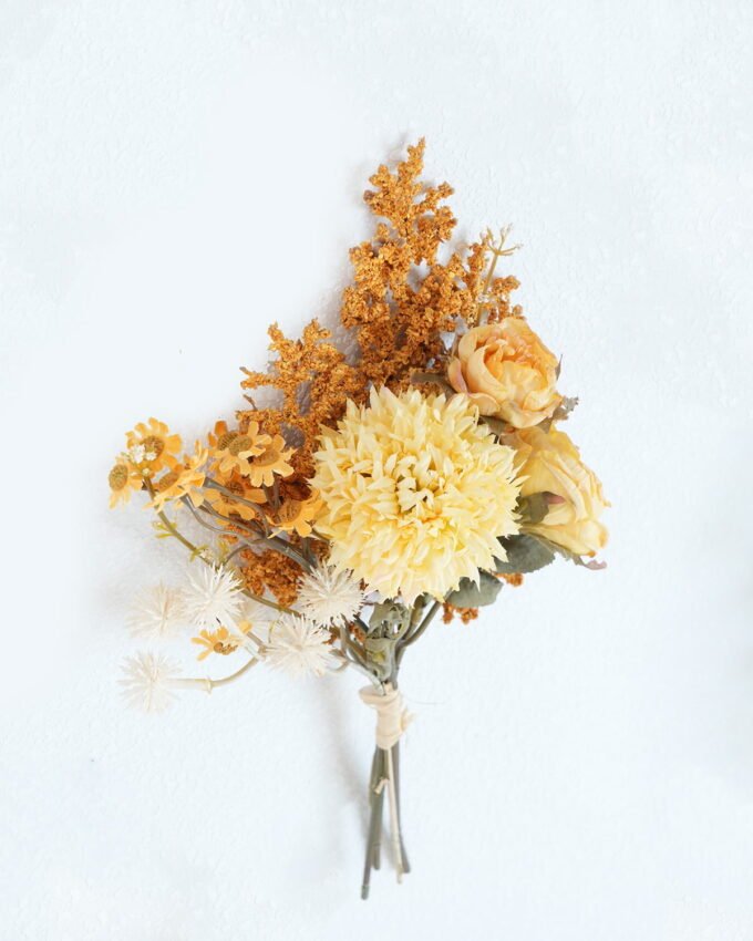 Artificial Flower 15*15*35cm Rose Chrysanthemum bundle GS-57925017-Y1 2026Apr YeahFlower is one of Chinese leading OEM manufacturers and exporters , supplying the silk flowers, wholesale artificial trees