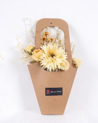 Artificial Flower 25*35cm Rose Chrysanthemum in PaPer wrap GS-57925001-Y1 2026Apr YeahFlower is one of Chinese leading OEM manufacturers and exporters , supplying the silk flowers, wholesale artificial trees