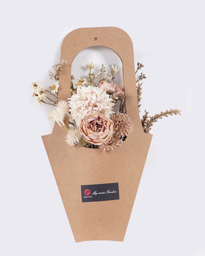 Artificial Flower 25*35cm Rose Chrysanthemum in PaPer wrap GS-57925003 2026Apr YeahFlower is one of Chinese leading OEM manufacturers and exporters , supplying the silk flowers, wholesale artificial trees