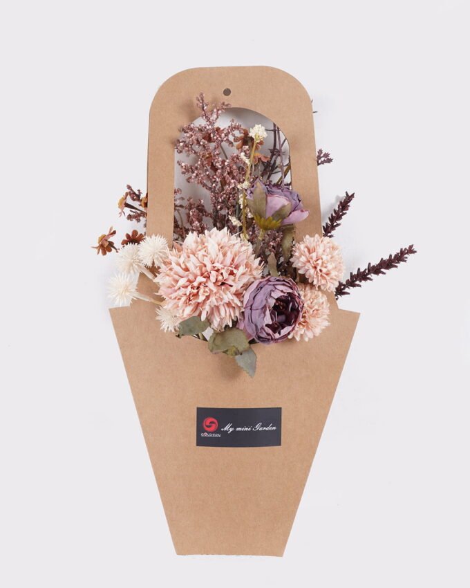 Artificial Flower 25*35cm Rose Chrysanthemum in PaPer wrap GS-57925003 2026Apr YeahFlower is one of Chinese leading OEM manufacturers and exporters , supplying the silk flowers, wholesale artificial trees
