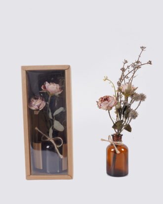 Artificial Flower 11*11*27cm Rose in PaPer wrap pot GS-57925023CT 2026Apr YeahFlower is one of Chinese leading OEM manufacturers and exporters , supplying the silk flowers, wholesale artificial trees
