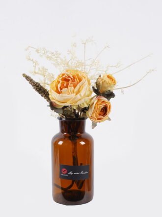 Artificial Flower 16*16*34cm Rose in glass bottle GS-57925007 2026Apr 3,000+ sqm showroom with thousands of artificial flowers, plants & trees ready for global sourcing.