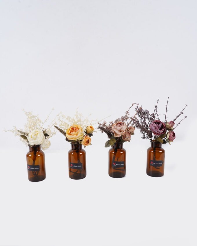 Artificial Flower 16*16*34cm Rose in glass bottle GS-57925007 2026Apr YeahFlower is one of Chinese leading OEM manufacturers and exporters , supplying the silk flowers, wholesale artificial trees