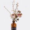 Artificial Flower 15*15*25cm Rose in glass bottle GS-57925012 2026Apr YeahFlower is one of Chinese leading OEM manufacturers and exporters , supplying the silk flowers, wholesale artificial trees