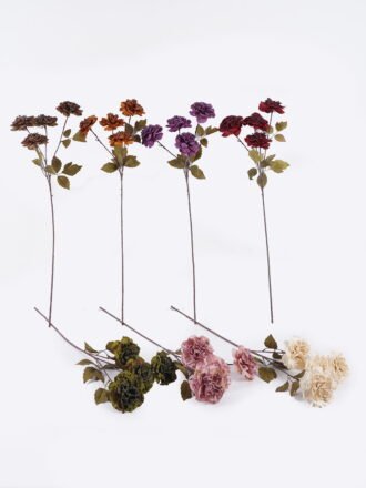 Artificial Flower 23*10*87cm Rose single stem GS-71625022-W1 2026May 3,000+ sqm showroom with thousands of artificial flowers, plants & trees ready for global sourcing.