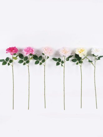 Artificial Flower 13*7*48cm Finland Rose single stem/moist real touch GS-46125007-P3 2026Apr 3,000+ sqm showroom with thousands of artificial flowers, plants & trees ready for global sourcing.