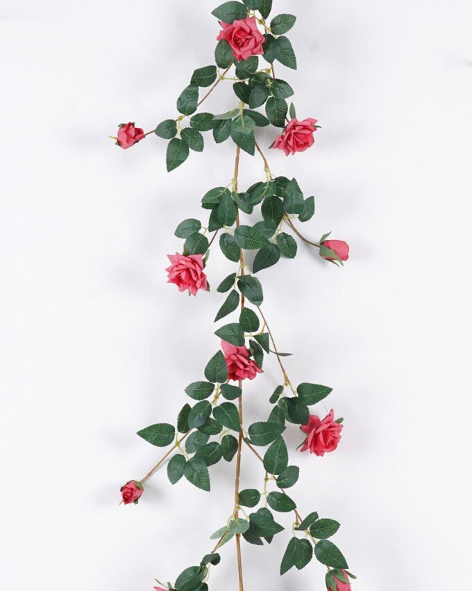 Artificial Flower 20*6*170cm Rose vine garland GS-67625001-R1 2026Apr YeahFlower is one of Chinese leading OEM manufacturers and exporters , supplying the silk flowers, wholesale artificial trees