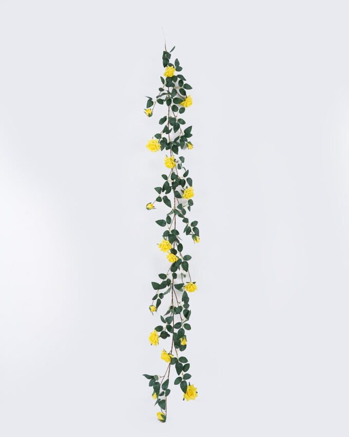 Artificial Flower 20*6*170cm Rose vine garland GS-67625001 2026Apr YeahFlower is one of Chinese leading OEM manufacturers and exporters , supplying the silk flowers, wholesale artificial trees