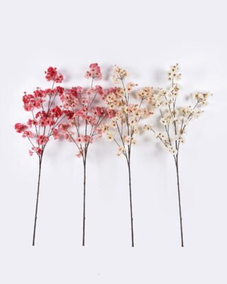 Artificial Flower 28*10*125cm Sakura  single stem GS-27925100-O1 2026Mar YeahFlower is one of Chinese leading OEM manufacturers and exporters , supplying the silk flowers, wholesale artificial trees