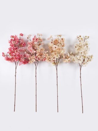 Artificial Flower 28*15*105cm Sakura  single stem GS-27925104-C1 2026Mar 3,000+ sqm showroom with thousands of artificial flowers, plants & trees ready for global sourcing.
