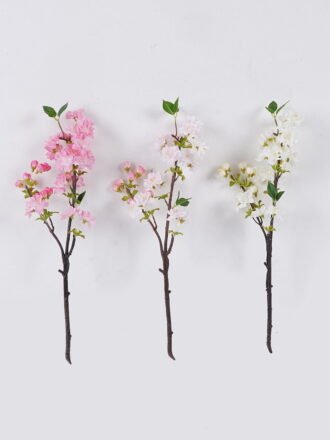Artificial Flower 15*7*48cm Sakura single stem GS-82125010-P2 2026May 3,000+ sqm showroom with thousands of artificial flowers, plants & trees ready for global sourcing.
