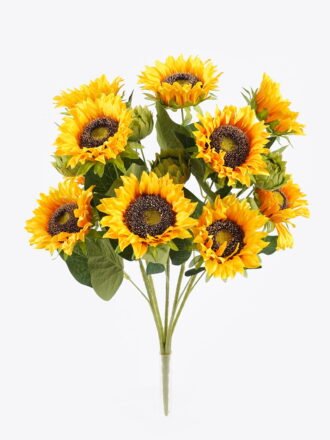 Artificial Flower 25*13*50cm Sunflower *71 single stem GS-82925003 2026Feb 3,000+ sqm showroom with thousands of artificial flowers, plants & trees ready for global sourcing.