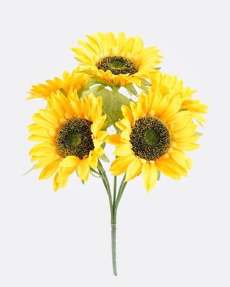 Artificial Flower 25*17*48cm Sunflower *5 single stem GS-82925006 2026Feb YeahFlower is one of Chinese leading OEM manufacturers and exporters , supplying the silk flowers, wholesale artificial trees