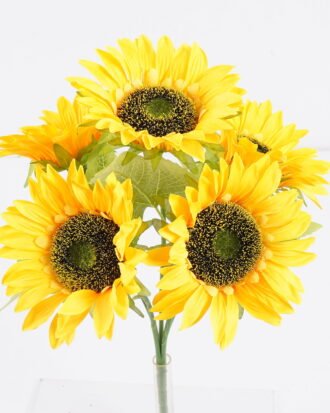 Artificial Flower 25*17*48cm Sunflower *5 single stem GS-82925006 2026Feb YeahFlower is one of Chinese leading OEM manufacturers and exporters , supplying the silk flowers, wholesale artificial trees