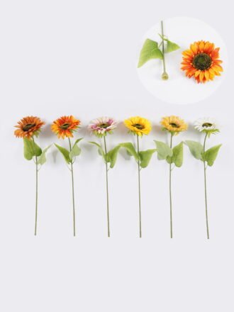 Artificial Flower 12*10*60cm Sunflower single stem GS-82925005-O1 2026Feb 3,000+ sqm showroom with thousands of artificial flowers, plants & trees ready for global sourcing.
