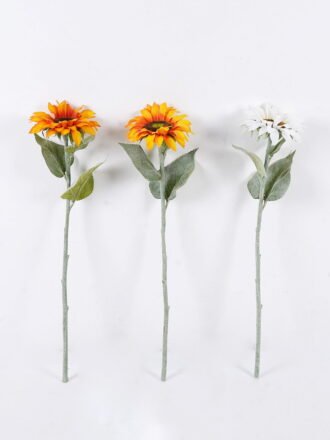 Artificial Flower 15*15*62cm Sunflower stem/moist real touch GS-46125005-W1 2026Apr 3,000+ sqm showroom with thousands of artificial flowers, plants & trees ready for global sourcing.