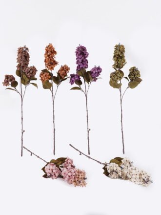 Artificial Flower 18*12*90cm Hydrangea single stem GS-71625015-O1 2026May 3,000+ sqm showroom with thousands of artificial flowers, plants & trees ready for global sourcing.