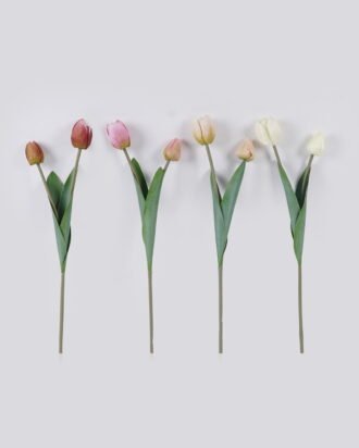 Artificial Flower 10*5*54cm Tulip *2 single stem GS-77525025 2026May 3,000+ sqm showroom with thousands of artificial flowers, plants & trees ready for global sourcing.