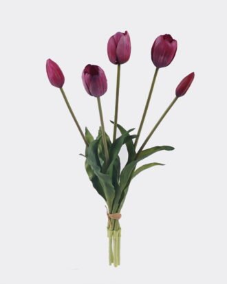 Artificial Flower 16*39CM Tulip*5 GS-54025037-R1 2026Apr YeahFlower is one of Chinese leading OEM manufacturers and exporters , supplying the silk flowers, wholesale artificial trees