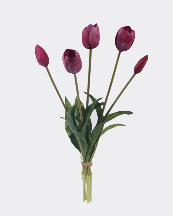 Artificial Flower 16*39CM Tulip*5 GS-54025037-R1 2026Apr YeahFlower is one of Chinese leading OEM manufacturers and exporters , supplying the silk flowers, wholesale artificial trees