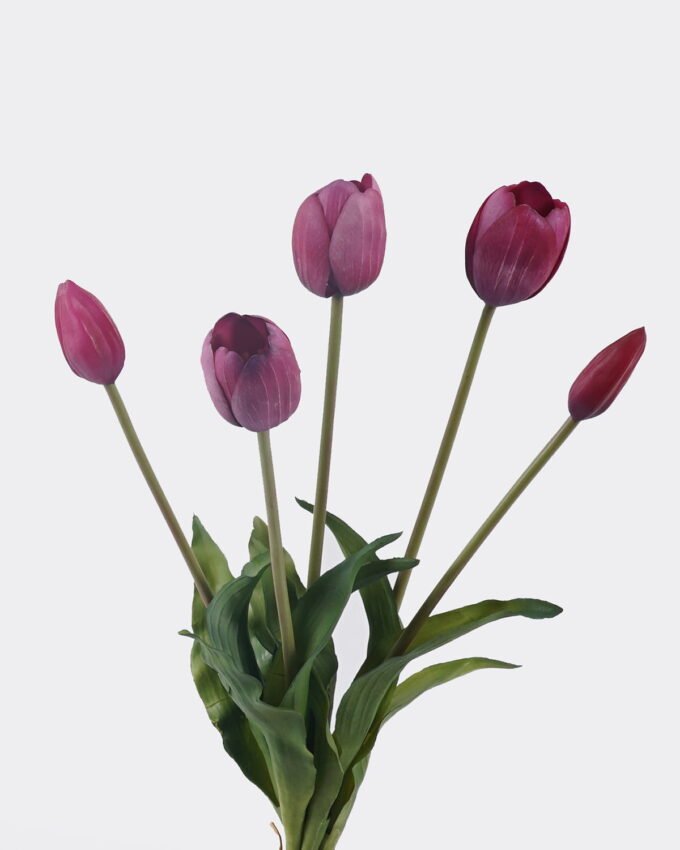 Artificial Flower 16*39CM Tulip*5 GS-54025037-R1 2026Apr YeahFlower is one of Chinese leading OEM manufacturers and exporters , supplying the silk flowers, wholesale artificial trees