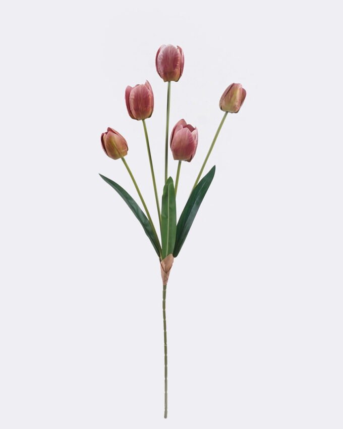 Artificial Flower 16*6*74cm Tulip *5 bush GS-77525028 2026May 3,000+ sqm showroom with thousands of artificial flowers, plants & trees ready for global sourcing.