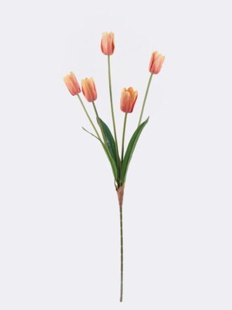 Artificial Flower 16*6*73cm  Tulip *5 bush/real touch GS-77525029 2026May 3,000+ sqm showroom with thousands of artificial flowers, plants & trees ready for global sourcing.