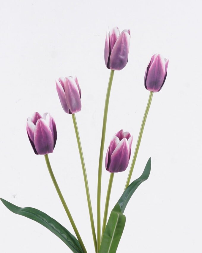Artificial Flower 16*6*73cm  Tulip *5 bush/real touch GS-77525029-Z1 2026May 3,000+ sqm showroom with thousands of artificial flowers, plants & trees ready for global sourcing.