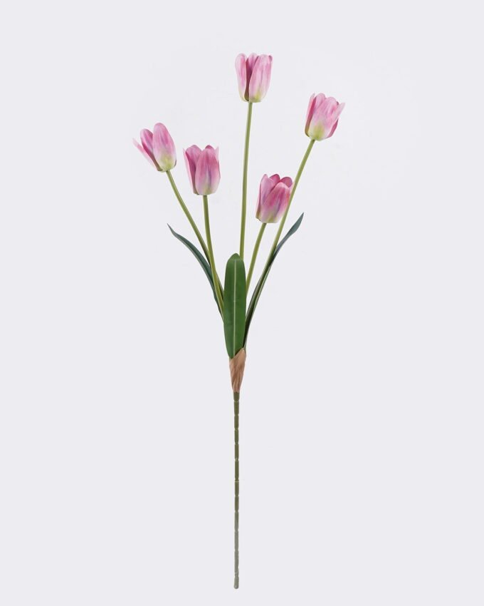 Artificial Flower 16*6*73cm  Tulip *5 bush/real touch GS-77525029 2026May 3,000+ sqm showroom with thousands of artificial flowers, plants & trees ready for global sourcing.