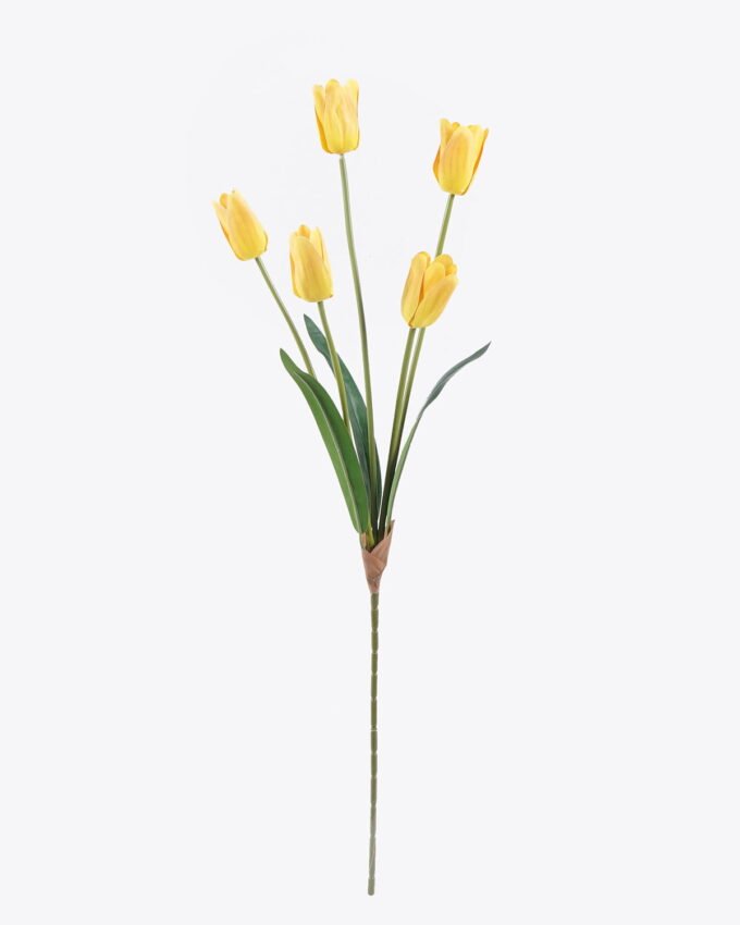 Artificial Flower 16*6*73cm  Tulip *5 bush/real touch GS-77525029 2026May 3,000+ sqm showroom with thousands of artificial flowers, plants & trees ready for global sourcing.