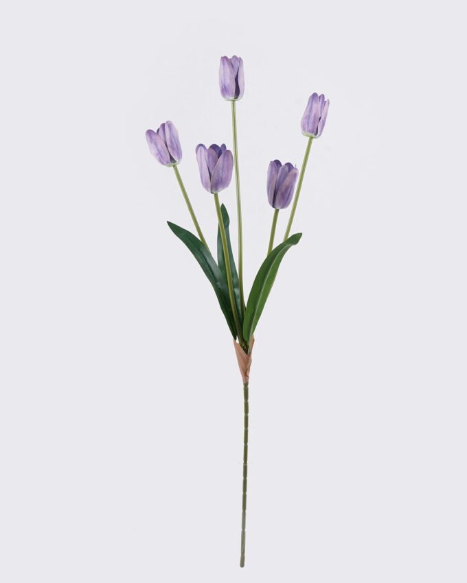 Artificial Flower 16*6*73cm  Tulip *5 bush/real touch GS-77525029 2026May 3,000+ sqm showroom with thousands of artificial flowers, plants & trees ready for global sourcing.
